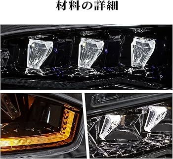 Amazon | YUANZHENGホンダ シビック ヘッドライト FK7 FK8 タイプ R Amazon | YUANZHENGホンダ シビック ヘッドライト FK7 FK8 タイプ R